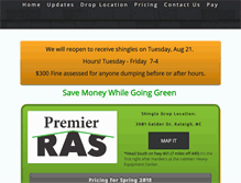 Tablet Screenshot of premierras.com